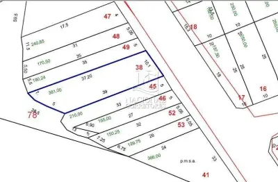 Terreno à venda, 381 m² por r$ 380.000,00 - utinga - santo andré/sp