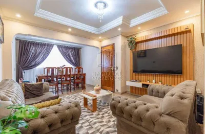 Sobrado com 3 dormitórios à venda, 119 m² por r$ 770.000,00 - parque joão ramalho - santo andré/sp