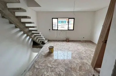 Sobrado à venda, 117 m² por r$ 600.000,00 - vila pires - santo andré/sp