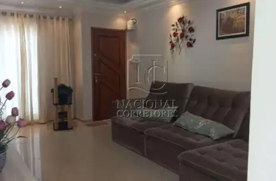 Sobrado com 3 dormitórios à venda, 219 m²- vila bela vista - santo andré/sp