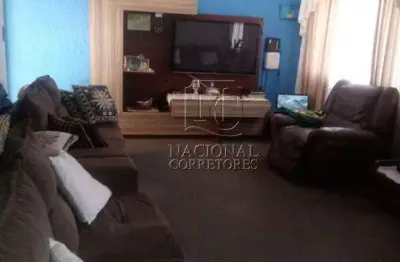 Sobrado com 3 dormitórios à venda, 182 m² - utinga - santo andré/sp