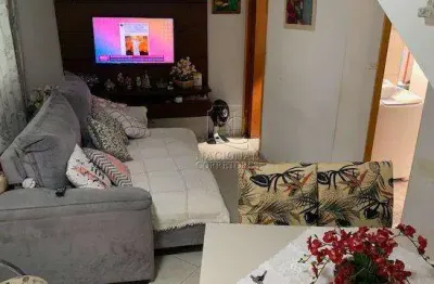 Sobrado com 3 dormitórios à venda, 72 m² por r$ 550.000,00 - parque erasmo assunção - santo andré/sp