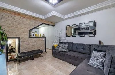 Sobrado com 3 dormitórios à venda, 215 m² - parque jaçatuba - santo andré/sp
