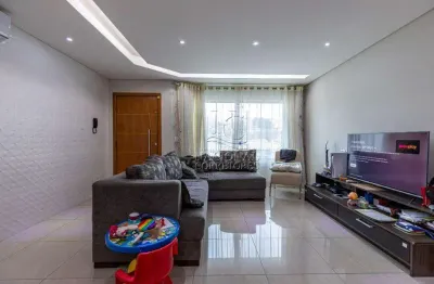 Sobrado com 3 dormitórios à venda, 186 m² - jardim santo alberto - santo andré/sp