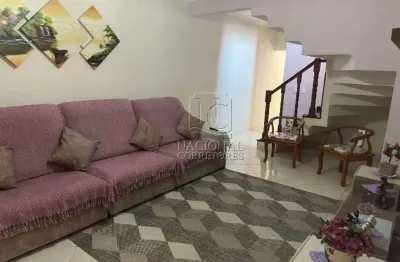 Sobrado com 3 dormitórios à venda, 175 m² por r$ 790.000,00 - parque novo oratório - santo andré/sp