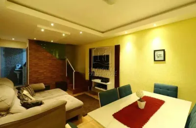 Sobrado com 2 dormitórios à venda, 158 m² por r$ 447.000,00 - jardim progresso - santo andré/sp