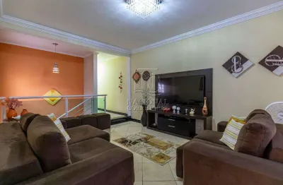 Sobrado com 3 dormitórios à venda, 200 m² por r$ 930.000,00 - vila tibiriçá - santo andré/sp