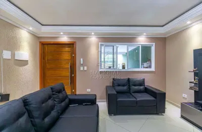 Sobrado com 3 dormitórios à venda, 257 m² por r$ 630.000,00 - parque joão ramalho - santo andré/sp