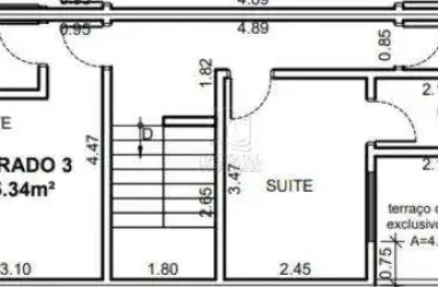 Sobrado com 3 dormitórios à venda, 126 m² - vila pires - santo andré/sp