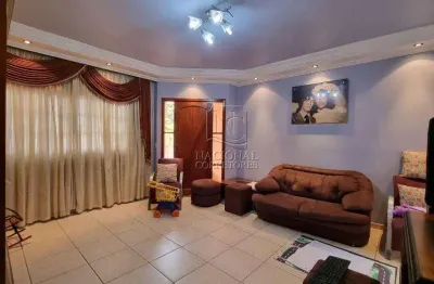 Sobrado com 3 dormitórios à venda, 125 m²- vila são pedro - santo andré/sp