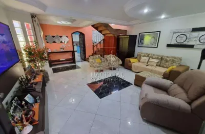 Sobrado com 4 dormitórios à venda, 274 m² por r$ 1.400.000,00 - vila metalúrgica - santo andré/sp