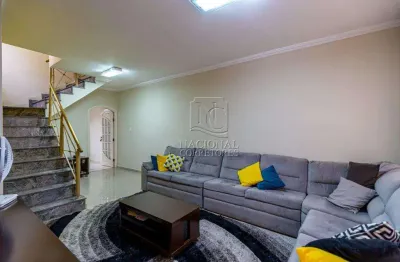 Sobrado com 3 dormitórios à venda, 245 m² por r$ 880.000,00 - jardim rina - santo andré/sp