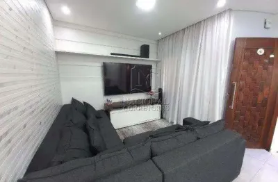 Sobrado à venda, 171 m² por r$ 745.000,00 - utinga - santo andré/sp