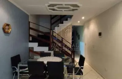 Sobrado com 3 dormitórios à venda, 136 m² por r$ 638.000,00 - vila helena - santo andré/sp