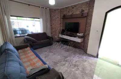 Sobrado com 3 dormitórios à venda, 196 m² por r$ 750.000,00 - parque jaçatuba - santo andré/sp