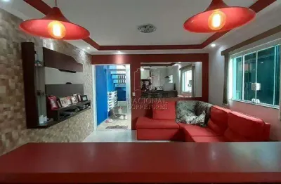 Sobrado com 6 dormitórios à venda, 236 m² por r$ 830.000,00 - jardim santo alberto - santo andré/sp