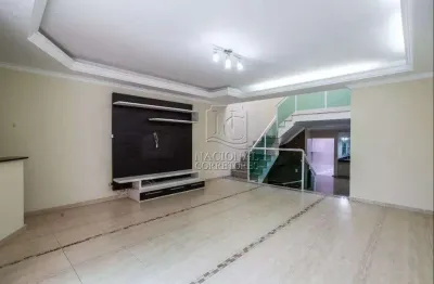 Sobrado à venda, 210 m² por r$ 889.000,00 - bangu - santo andré/sp