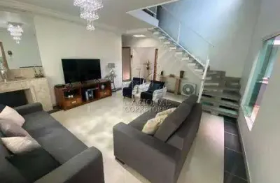 Sobrado com 3 dormitórios à venda, 331 m² por r$ 1.285.000,00 - vila camilópolis - santo andré/sp