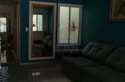 Sobrado com 3 dormitórios à venda, 115 m² por r$ 460.000,00 - jardim ipanema - santo andré/sp