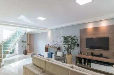 Sobrado com 3 dormitórios à venda, 207 m² por r$ 930.000,00 - parque novo oratório - santo andré/sp