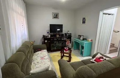 Sobrado com 3 dormitórios à venda, 132 m² por r$ 510.000,00 - parque erasmo assunção - santo andré/sp