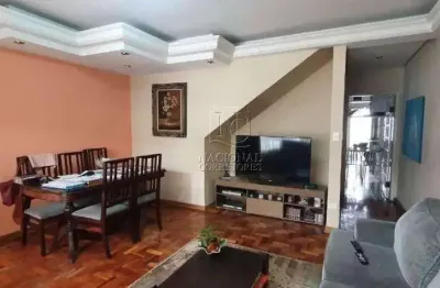 Sobrado com 3 dormitórios à venda, 165 m² - campestre - santo andré/sp