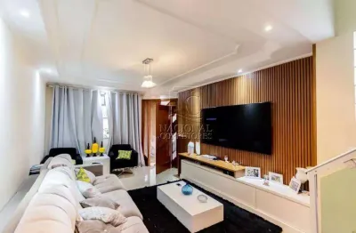 Sobrado com 4 dormitórios à venda, 220 m² por r$ 1.200.000,00 - parque das nações - santo andré/sp