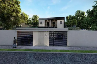 Sobrado com 3 dormitórios à venda, 103 m² por r$ 650.000,00 - vila pires - santo andré/sp