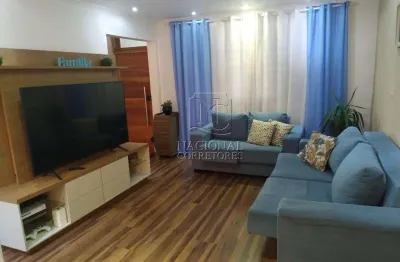 Sobrado com 3 dormitórios à venda, 189 m²- jardim milena - santo andré/sp