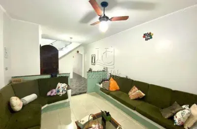 Sobrado com 3 dormitórios à venda, 174 m² - jardim ana maria - santo andré/sp