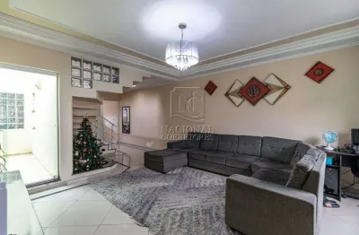 Sobrado com 4 dormitórios à venda, 243 m² por r$ 1.050.000,00 - parque jaçatuba - santo andré/sp