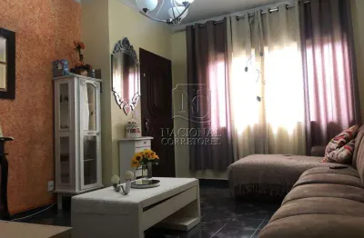 Sobrado com 3 dormitórios à venda, 346 m²- parque capuava - santo andré/sp