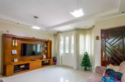 Sobrado à venda, 171 m² por r$ 735.000,00 - parque erasmo assunção - santo andré/sp