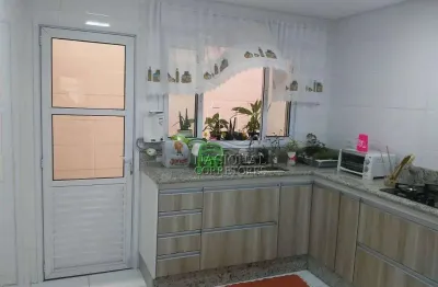 Sobrado à venda, 180 m² por r$ 760.000,00 - vila pires - santo andré/sp