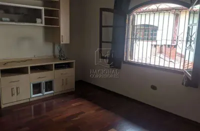 Sobrado com 4 dormitórios à venda, 249 m² por r$ 950.000,00 - bangu - santo andré/sp