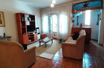 Sobrado com 4 dormitórios à venda, 342 m² por r$ 1.000.000,00 - jardim santo antônio - santo andré/sp