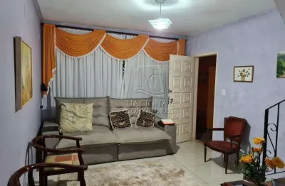 Sobrado com 2 dormitórios à venda, 198 m² - jardim alzira franco - santo andré/sp