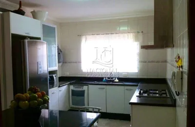 Sobrado com 3 dormitórios à venda, 122 m² - campestre - santo andré/sp