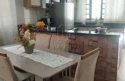 Sobrado com 3 dormitórios à venda, 218 m² por r$ 660.000,00 - jardim santo alberto - santo andré/sp