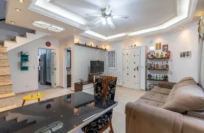 Sobrado com 3 dormitórios à venda, 170 m² por r$ 1.600.000,00 - parque jaçatuba - santo andré/sp