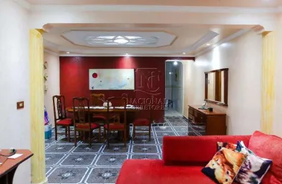 Sobrado com 3 dormitórios à venda, 164 m² por r$ 540.000,00 - jardim nevada - santo andré/sp