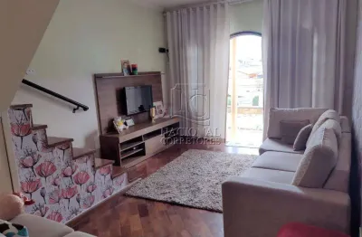 Sobrado à venda, 175 m² por r$ 650.000,00 - parque jaçatuba - santo andré/sp