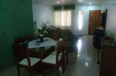 Sobrado à venda, 130 m² por r$ 724.000,00 - vila lucinda - santo andré/sp