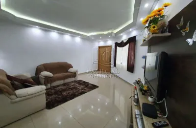 Sobrado com 3 dormitórios à venda, 237 m² por r$ 650.000,00 - parque novo oratório - santo andré/sp