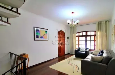Sobrado à venda, 221 m² por r$ 800.000,00 - jardim - santo andré/sp