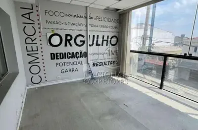 Salão para alugar, 256 m² por - jardim santo alberto - santo andré/sp