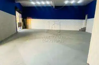 Salão para alugar, 109 m² - parque das nações - santo andré/sp