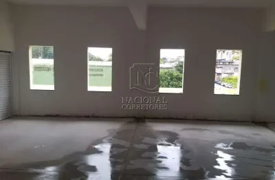 Salão para alugar, 260 m² - vila mercedes - mauá/sp