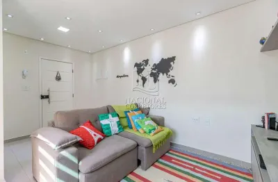 Cobertura com 2 dormitórios à venda, 110 m² por r$ 636.000,00 - utinga - santo andré/sp
