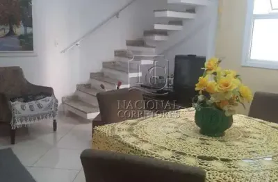 Cobertura com 3 dormitórios à venda, 185 m² por r$ 815.000,00 - campestre - santo andré/sp